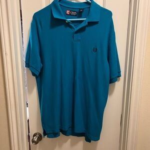 Chaps Blue Polo Shirt Classic Design